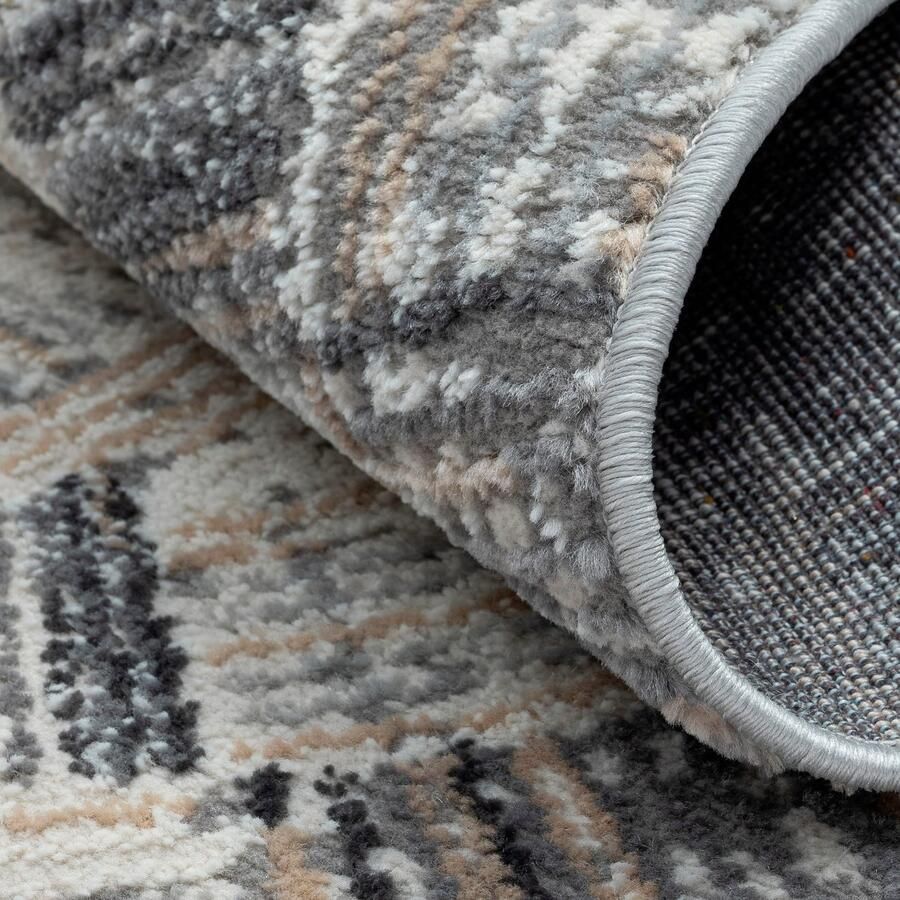 OTTO Vloerkleed Yasmin Kortpolig modern ontwerp met rand onderhoudsvriendelijk woonkamer