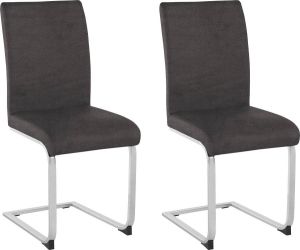 OTTO Vrijdragende stoel Charissa Zacht verdikte zitting en rugleuning (set 2 stuks)
