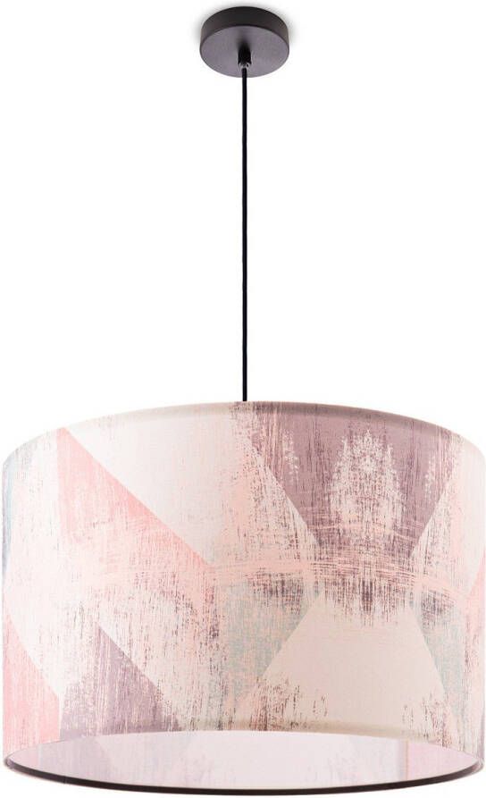 Paco Home Hanglamp Mero 102 Plafondlamp woonkamer slaapkamer hanglamp pastel vintage E27