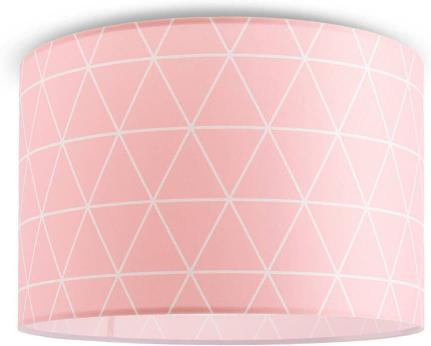 Paco Home Plafondlamp Stella 401 Plafondlamp woonkamer slaapkamer hanglamp Scandi ruiten E27