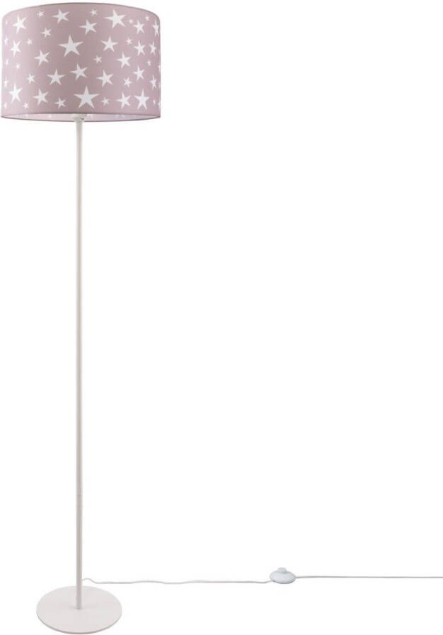 Paco Home Staande lamp Capri 315 Kinderlamp LED kinderkamer sterren-motief decor vloerlamp E27