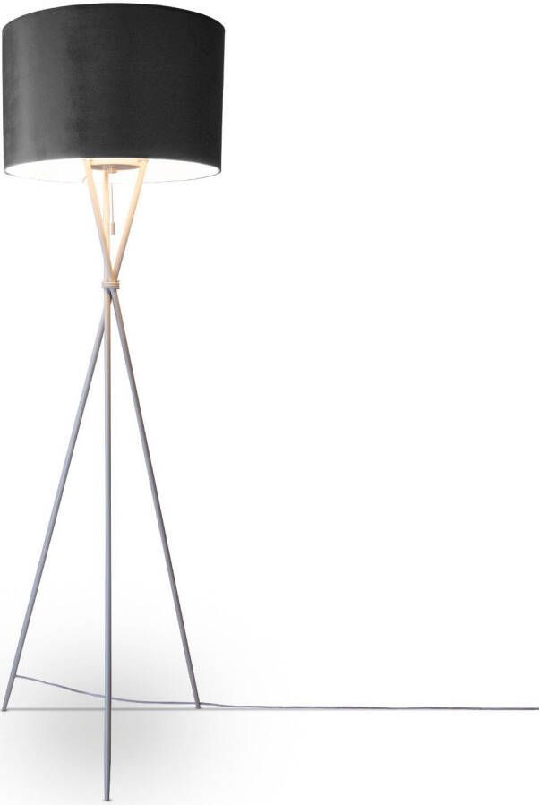 Paco Home Staande lamp Kate uni kleur