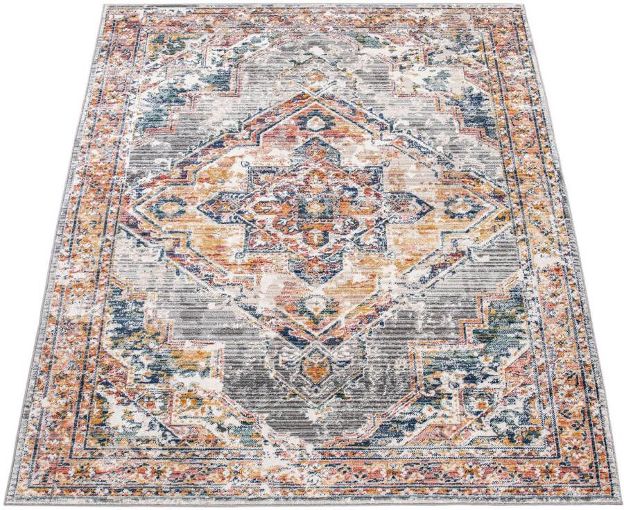 Paco Home Vloerkleed Herbete 735 Korte pool oriënt-look vintage-design woonkamer