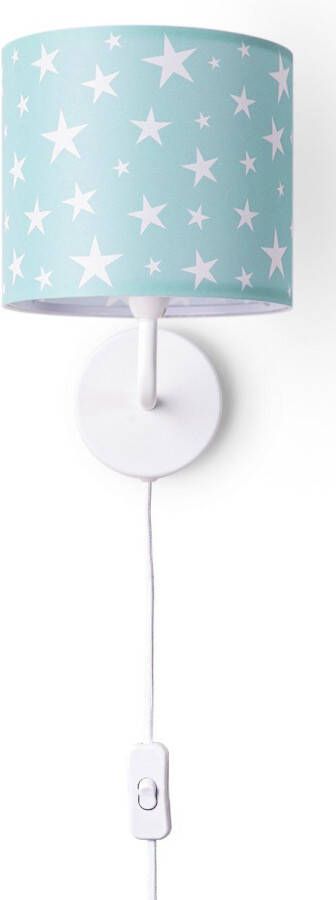 Paco Home Wandlamp Capri 315 Lamp kinderkamer babykamer âˆ…18cm sterren kabellengte 3m E14