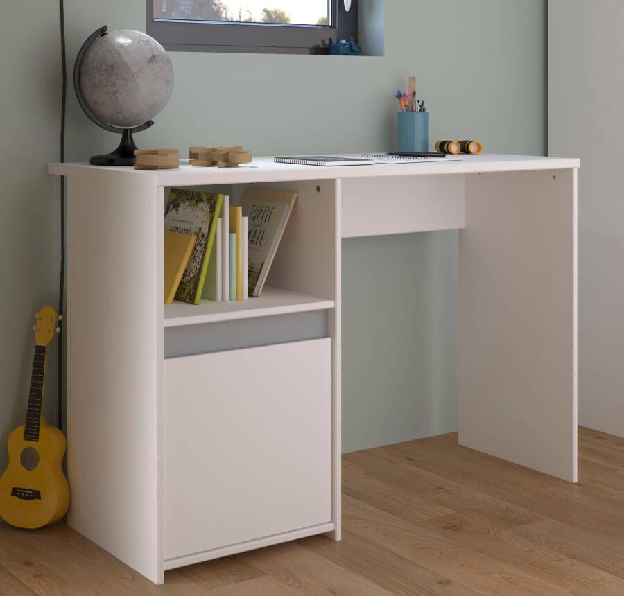 Leen Bakker Bureau Bobby wit 75x110x50 cm - Foto 6