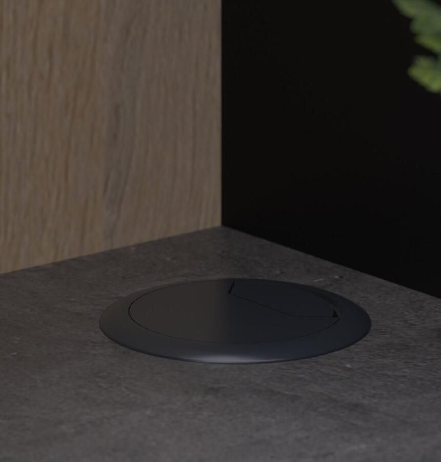 Parisot Buffetkast Fumay 11 servieskast bijzonder veel opbergruimte ideaal voor kleine keukens zonder elektrische apparaten (1 stuk)