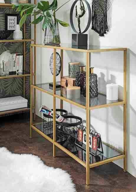Paroli Dressoir Rek Grijs glas