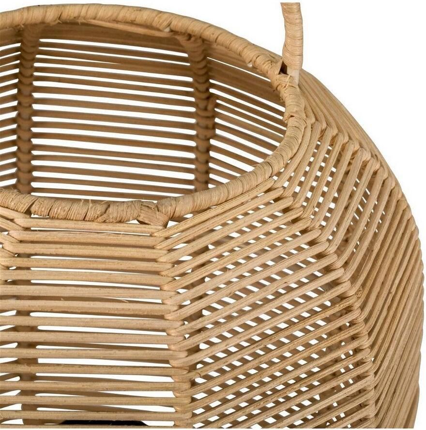 Pauleen Tafellamp Boho Glow max20W beige wit 230V metaal rattan