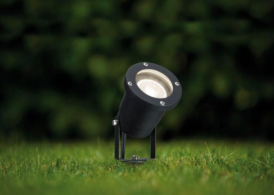 Paulmann Led-tuinlamp Buiten 230V Tuin Spot IP65 GU10 3 5W 230V Zwart Aluminium (1 stuk) - Foto 3