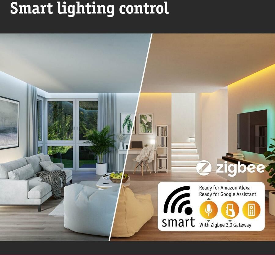 Paulmann Ledinbouwlamp LED inbouwlamp Nova Coin rond 84mm 50° Geheugenfunctie kleurwisselaar kleurregeling dimmer smart home (1 stuk)