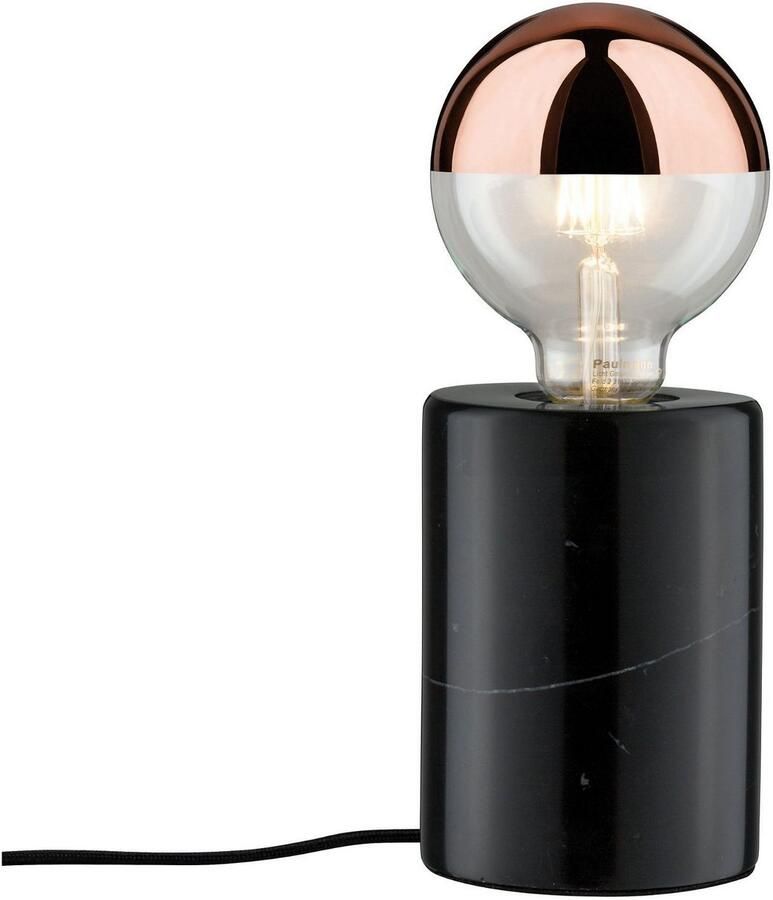 Paulmann Tafellamp Neordic Nordin max.1x20W E27 Zwart 230V Marmer (1 stuk)