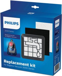 Philips Filterset XV1220 01 voor stofzakloze stofzuigers van de 2000-serie (set 3-delig)