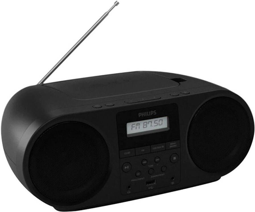 Philips TAZ5000 00 DAB radio Zwart