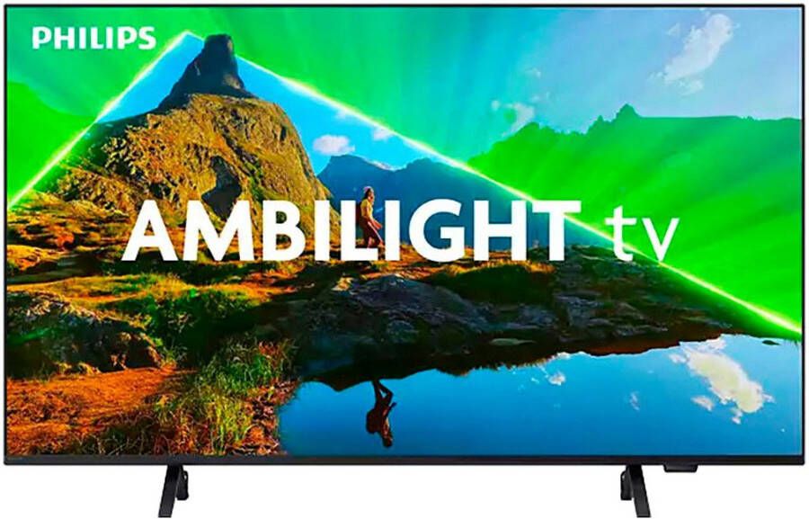 Philips Led-TV 126 cm 50" 4K Ultra HD Smart TV WLAN Dolby Atmos-geluid Ambilight (3-zijdig)