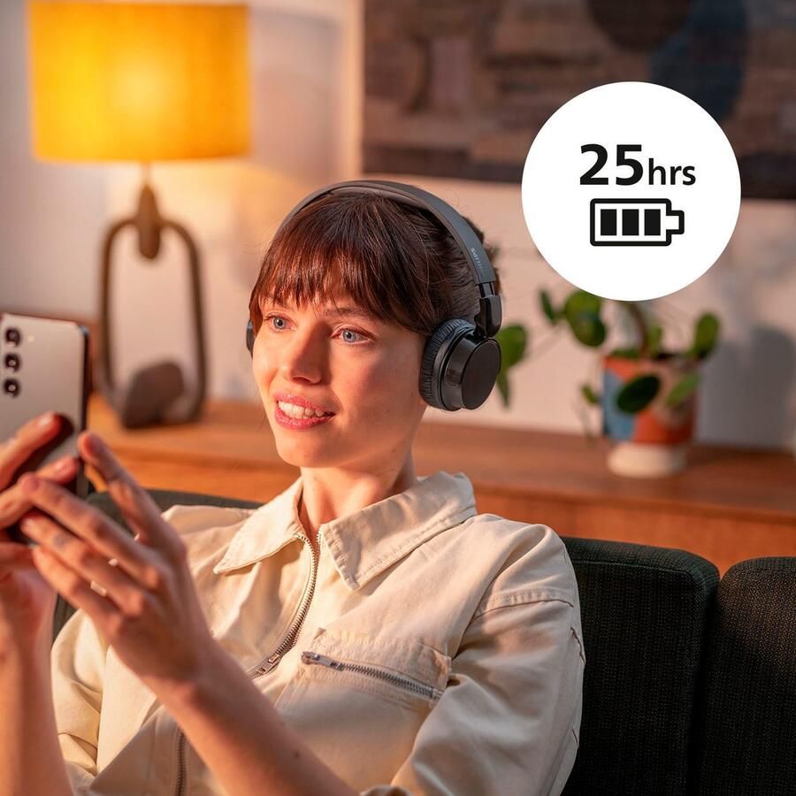 Philips TAH3209 00 bluetooth On-ear hoofdtelefoon zwart - Foto 2