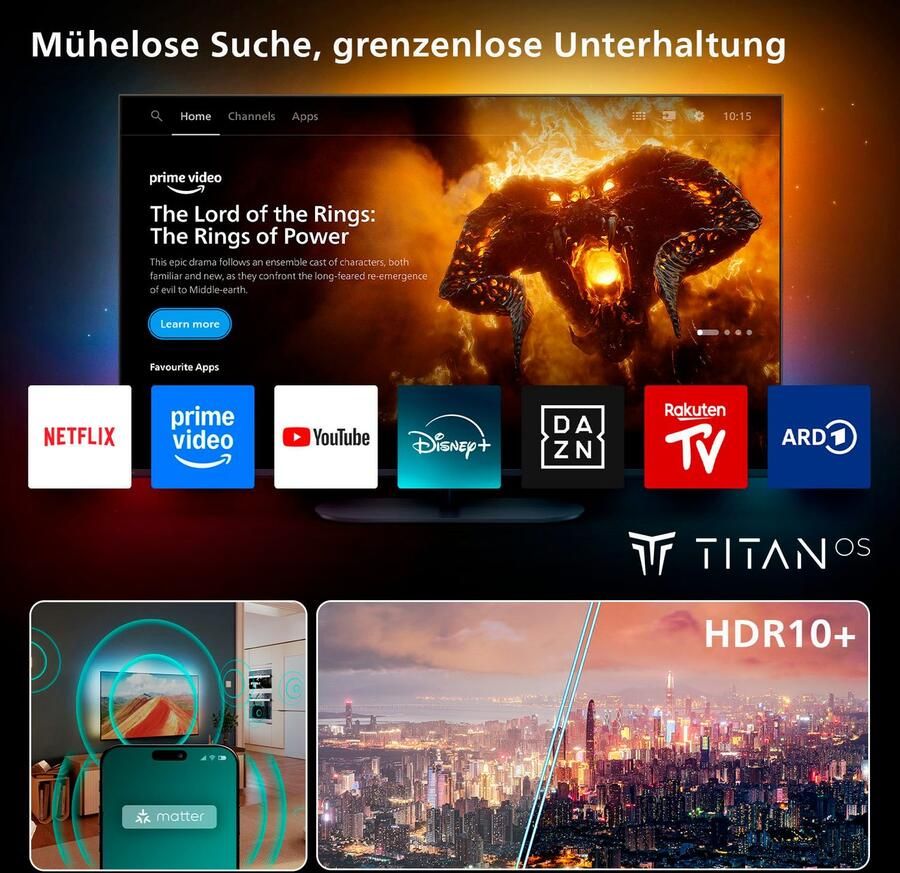 Philips Led-TV 43PUS8000 12 108 cm 43" 4K Ultra HD Smart TV - Foto 9