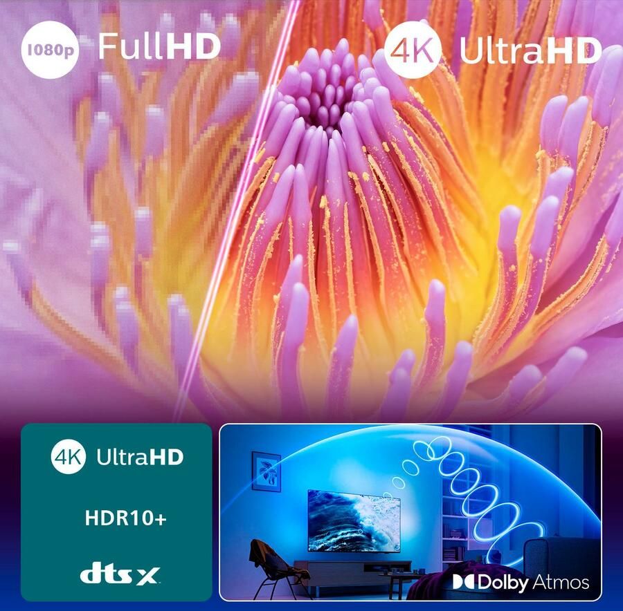 Philips Led-TV 43PUS8000 12 108 cm 43" 4K Ultra HD Smart TV - Foto 8