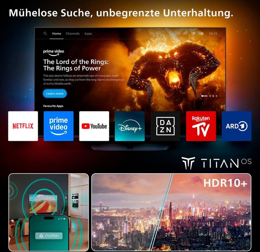 Philips Led-TV 43PUS7000 12 108 cm 43" 4K Ultra HD Smart TV - Foto 11