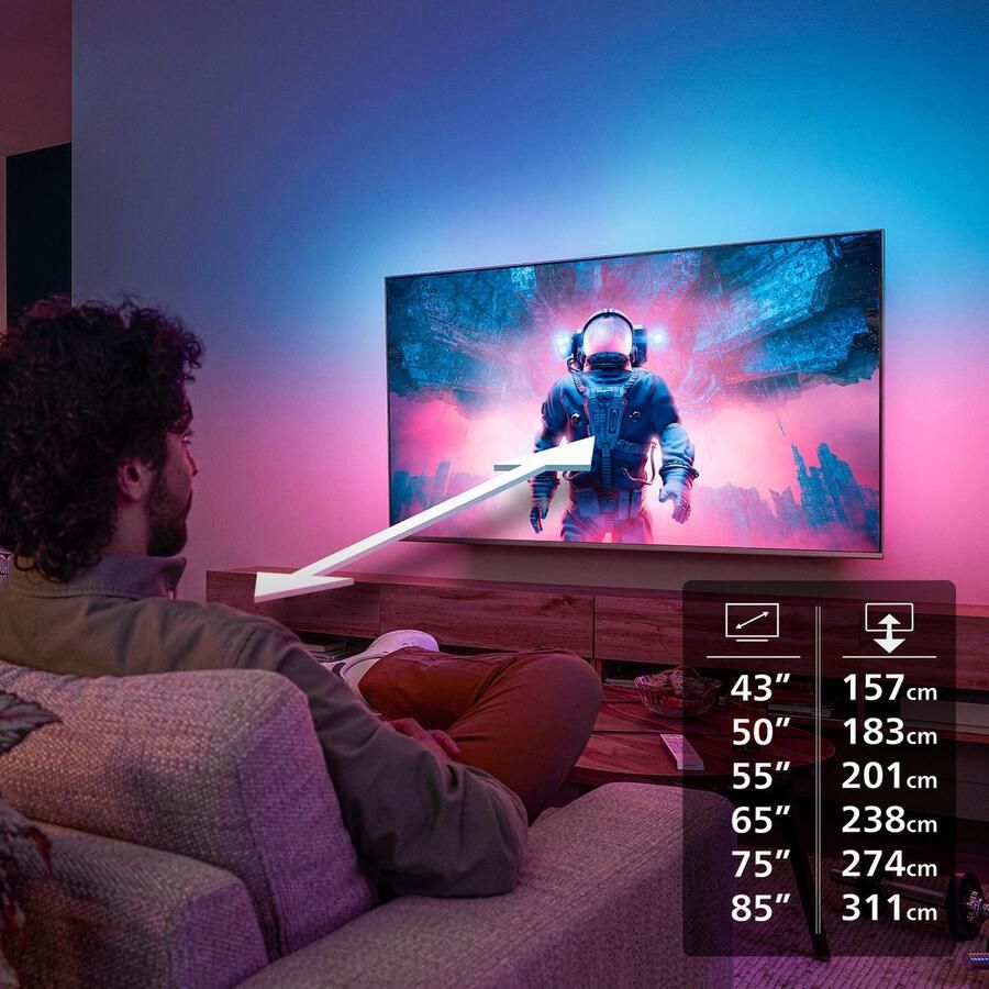 Philips 85PUS8500 12 (2025) | Televisies | Beeld&Geluid Televisies | 8718863046050