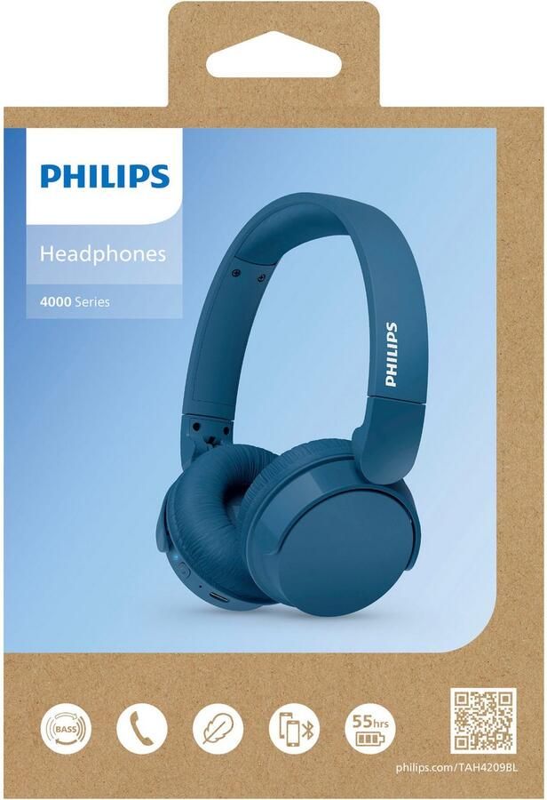 Philips On Ear TAH4209BL 00 | Draadloze koptelefoons | 4895229139756 - Foto 3