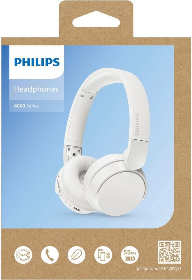 Philips On Ear TAH4209WT 00 | Draadloze koptelefoons | 4895229139749 - Foto 3
