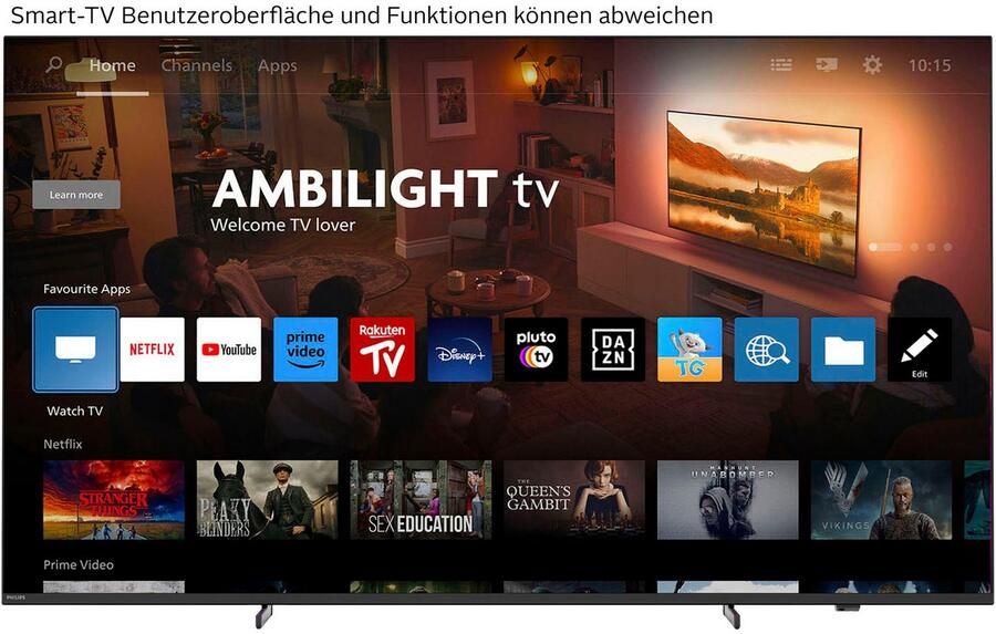Philips 75PUS9000 Ambilight (2025) 75 inch QLED TV - Foto 16
