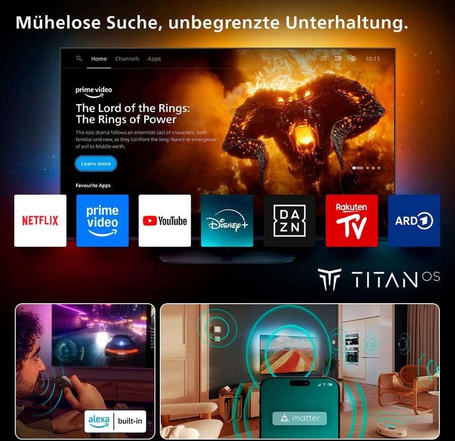 Philips 65PUS9000 12 (2025) | Top 10 Televisies | Beeld&Geluid Televisies | 8718863046418 - Foto 9