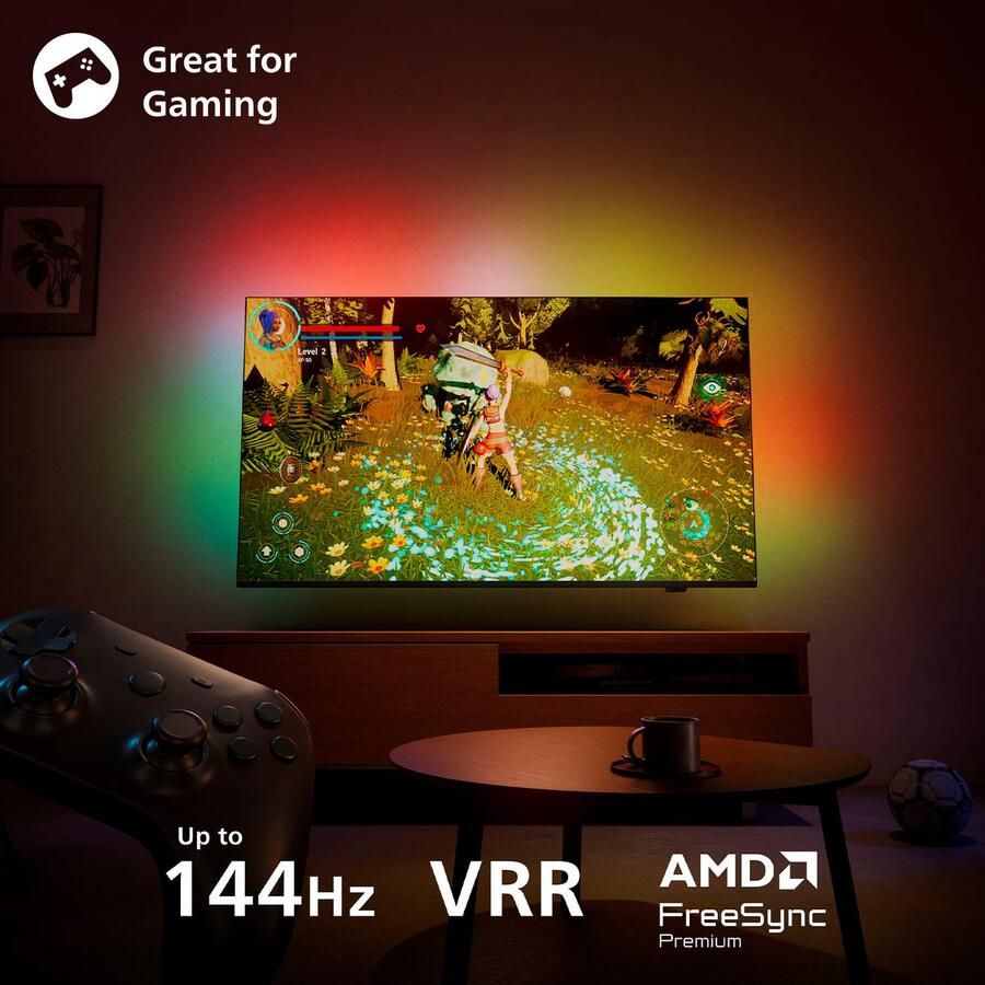 Philips 65PUS9000 12 (2025) | Top 10 Televisies | Beeld&Geluid Televisies | 8718863046418 - Foto 5