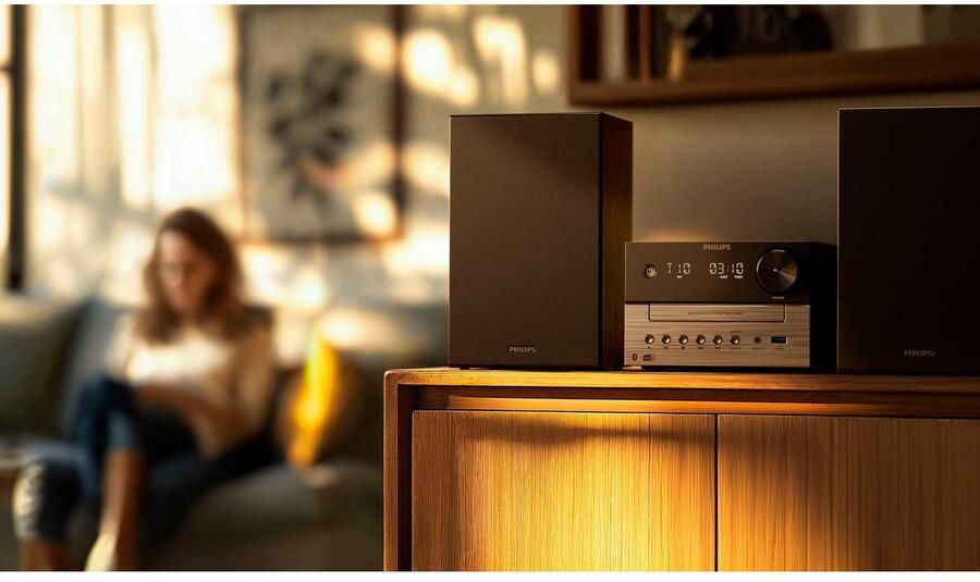 Philips TAM3505M2 12 (DAB+) Stereo set Zwart - Foto 2