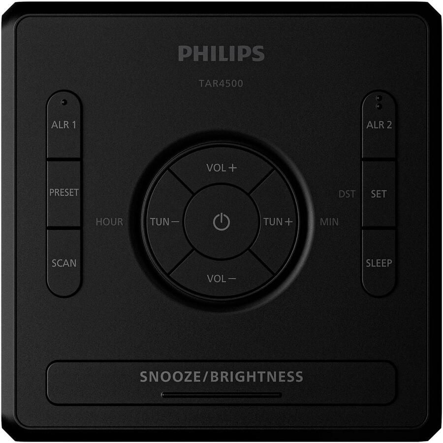 Philips TAR4500 10 Wekker radio
