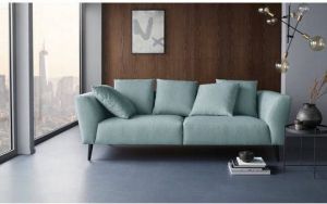 Places of Style 2 5-zitsbank Adrano met massief hout poten inclusief 5 rugkussens