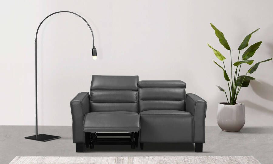 Home affaire 2-zitsbank Carpari 162 cm met handmatige of elektrische relaxfunctie