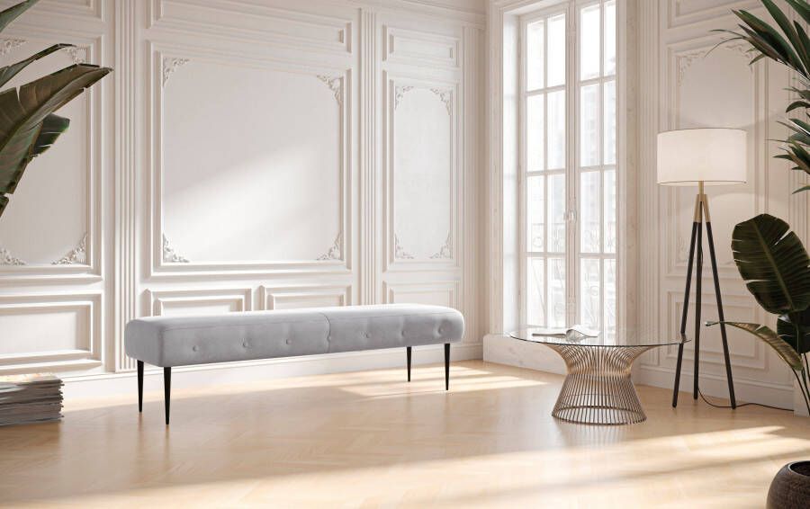 Places of Style 3-zitsbank met capitonnage in verschillende stofsoorten