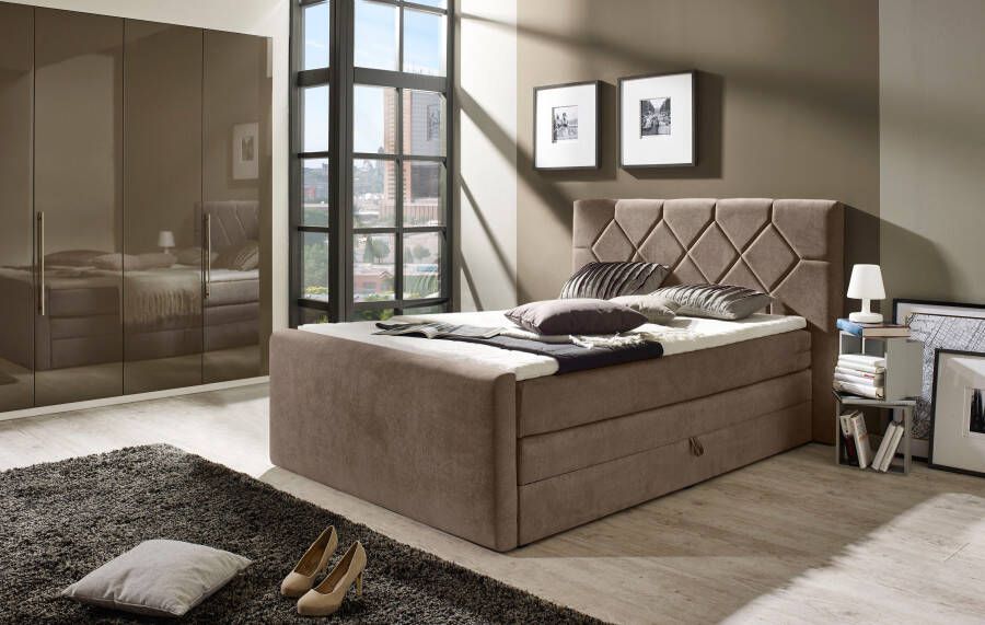 Places of Style Boxspring Atlanta inclusief topmatras en bedkist