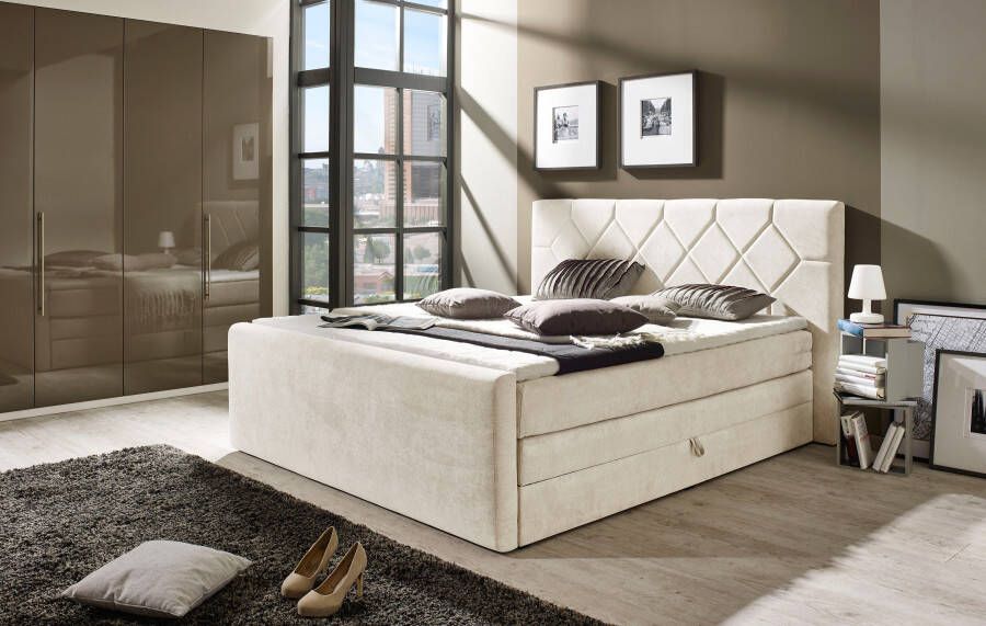 Places of Style Boxspring Atlanta inclusief topmatras en bedkist