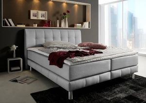 Places of Style Boxspring Cafone incl. topmatras 5 breedten 3 matrasuitvoeringen