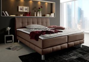 Places of Style Boxspring Cafone incl. topmatras 5 breedten 3 matrasuitvoeringen