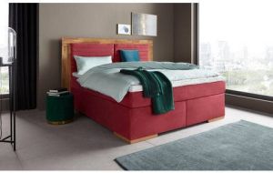 Places of Style Boxspring Cup met massief houten frame met topmatras in 2 hardheden in 3 breedten