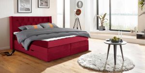 Places of Style Boxspring Elegance met mooie capitonnage in de hardheden h2 & h3 inclusief laden