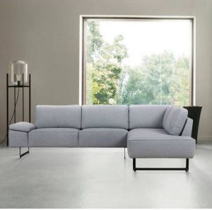 Places of Style Hoekbank Brantford Structuur-bekleding en individueel verstelbare armleuningen