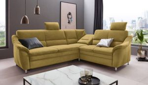 Places of Style Hoekbank Cardoso Binnenvering naar keuze met bed lade gedeeltelijk relaxfunctie