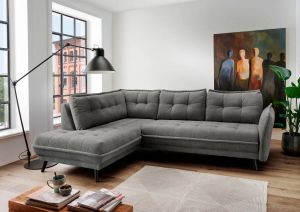 Places of Style Hoekbank Jonah met comfortabele armleuningverstelling