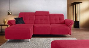 Places of Style Hoekbank Manhattan bank met elektrische relaxfunctie verstelbare armleuningen
