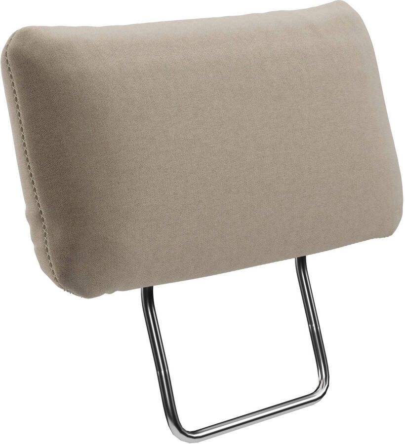 Places of Style Hoofdsteun Varese Kruisnaad in beige