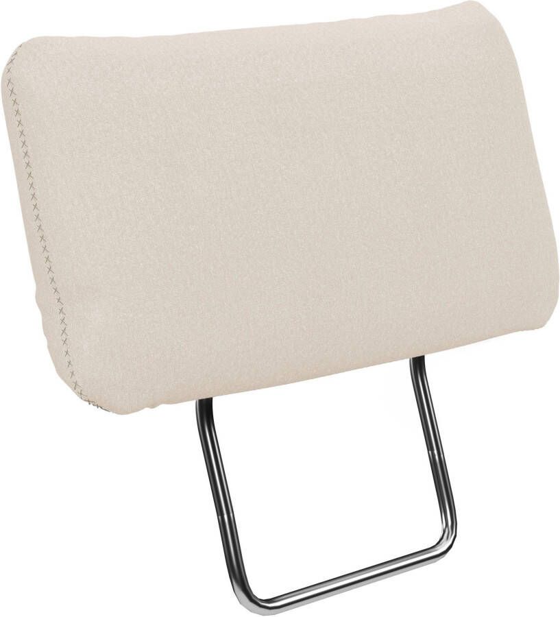 Places of Style Hoofdsteun Varese Kruisnaad in beige