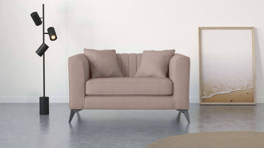 Places of Style Loveseat MATTHEW BxDxH: 130x86x74 cm fauteuil