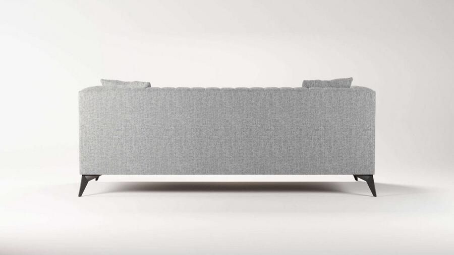 Places of Style 3-zitsbank MATTHEW elegant designsofa afmetingen B D H: 201 86 74 cm fijne stiksels in het ruggebied losse zitkussens inclusief sierkussens