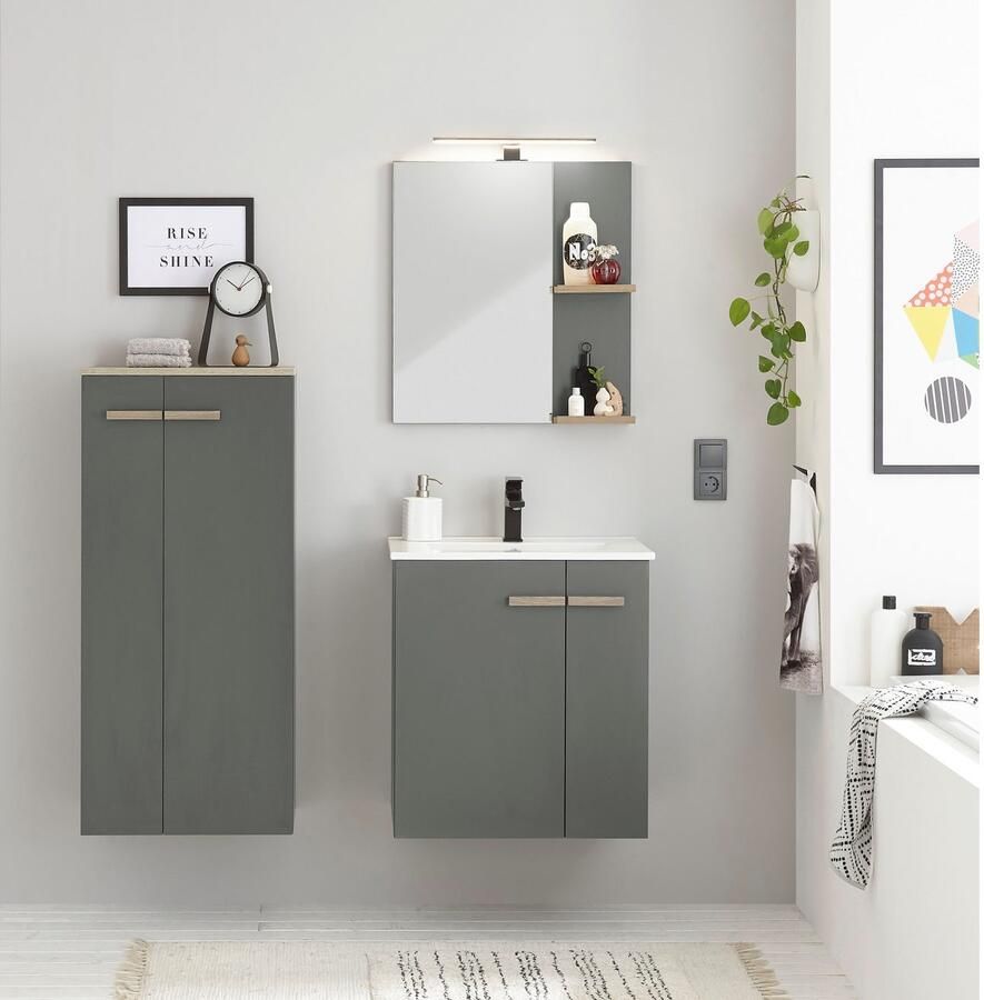 Places of Style Badspiegel SOLiD spiegel in modern design wandspiegel