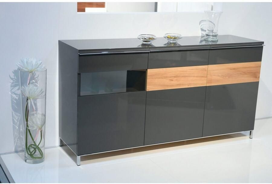 Places of Style Dressoir Onyx Kast met soft-close functie breedte 167 5 cm