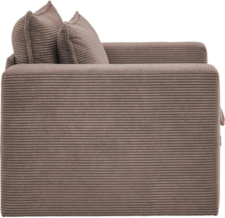 Home affaire Fauteuil PIAGGE Hoogwaardige cord- passend bij de serie PIAGGE